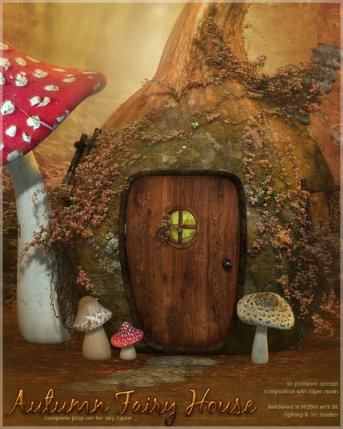 SV's Autumn Fairy House