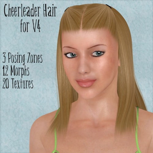 Cheerleader Hair for V4