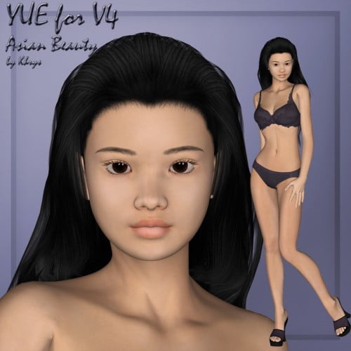 Yue, Asian Beauty for V4 Yue, Asian Beauty for V4