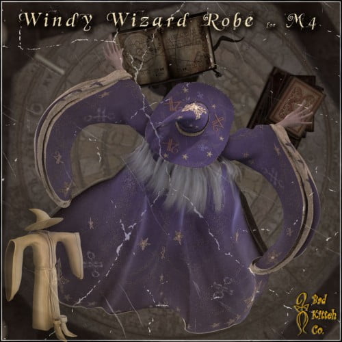 M4 Windy Wizard Robe M4 Windy Wizard Robe