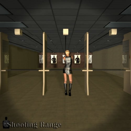 Shooting Range For Poser