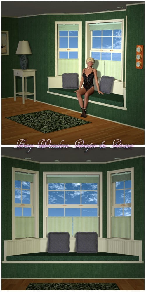 Bay Window Props & Pose Set