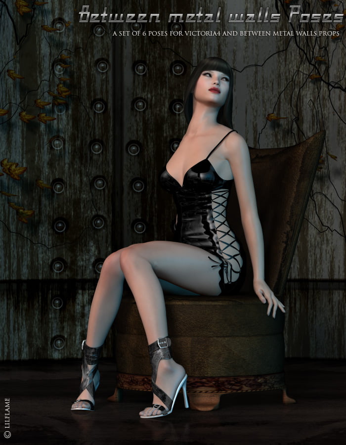 Between Metal Walls Poses