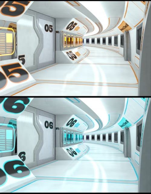 Lunar Science Station: Rim Corridor