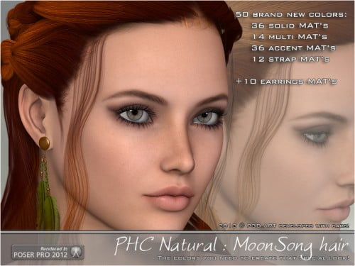 PHC Natural - MoonSong hair