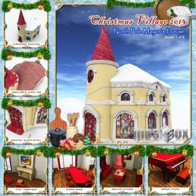 TSV21302-North-Pole-Mayors-House-Christmas-Village-13
