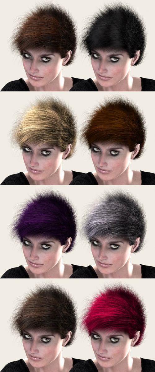 Avant Messy Bob Hair For V4