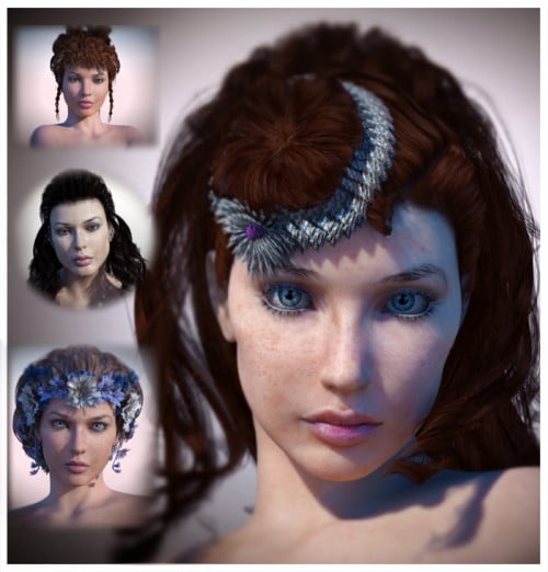 Faery Pretty! Faces: V4