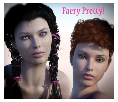 Faery Pretty! Faces: V4