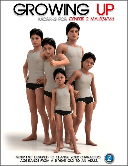 Growing Up for Genesis 2 Male(s) / M6