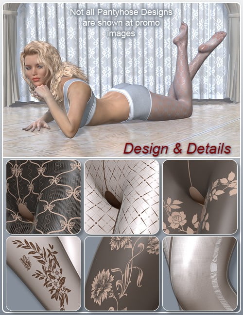 Morphing Pantyhose for Genesis 2 Female(s)