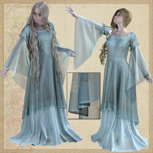 Anais dynamic dress and skirt