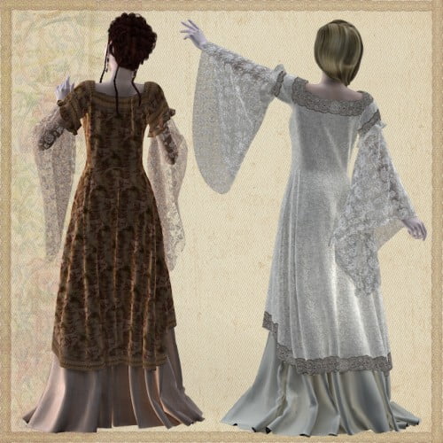 Anais dynamic dress and skirt