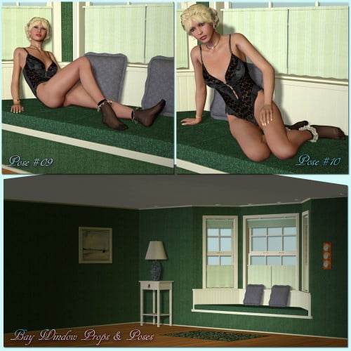 Bay Window Props & Pose Set