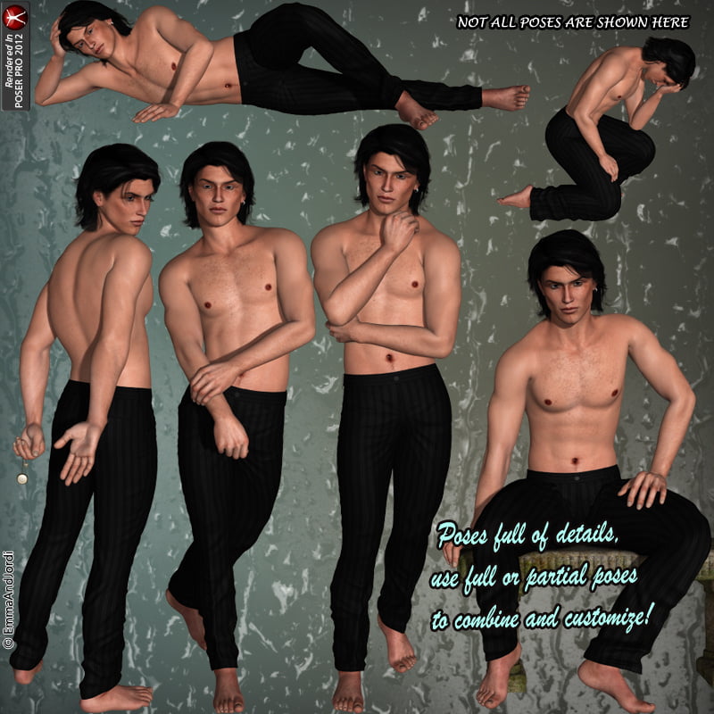 Latin Lover Organized Poses For M4