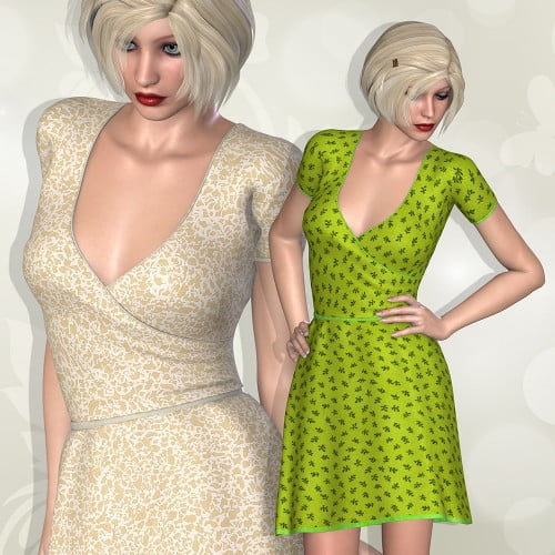 Retro for Bluebelle Dress