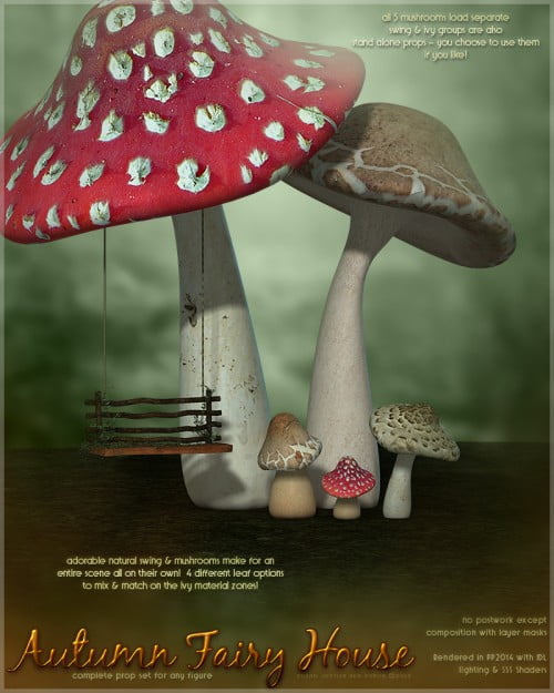 SV's Autumn Fairy House