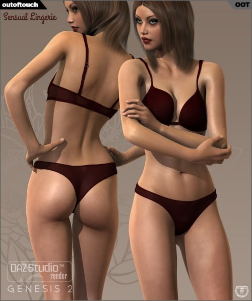 Sensual Lingerie for Genesis 2 Female(s)