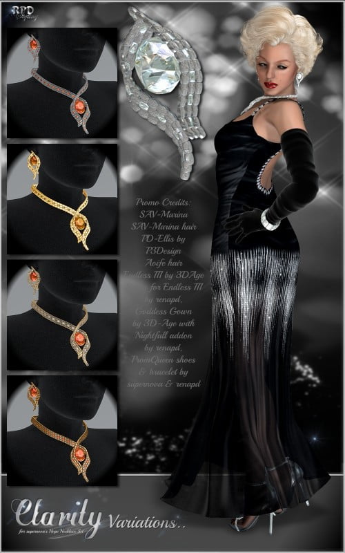 Hope Necklace Set - Clarity