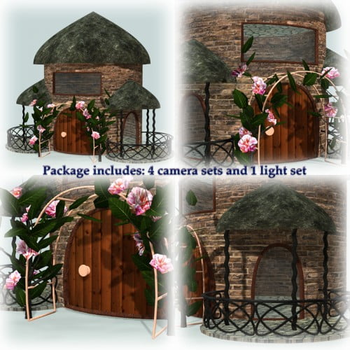 Little Rose House for Poser 5+