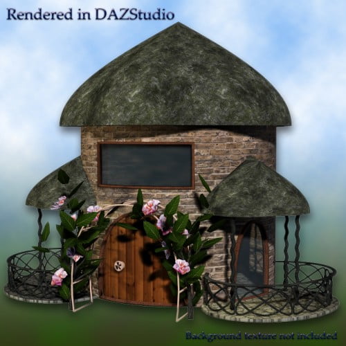 Little Rose House for Poser 5+ Little Rose House for Poser 5+