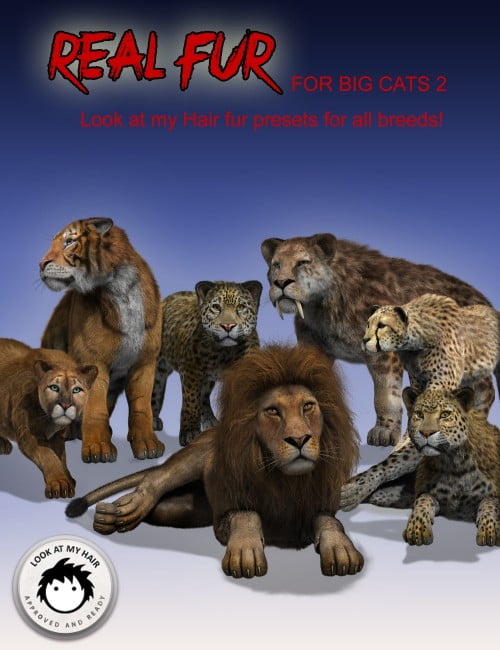 Real Fur for DAZ Big Cat 2