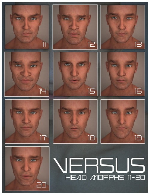 Versus Head Morphs for M4