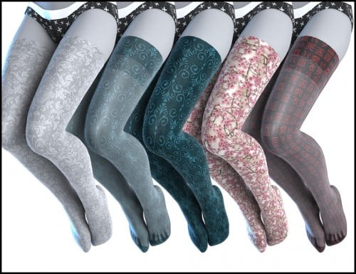 SHARE M Wicked Stockings TexPack 2