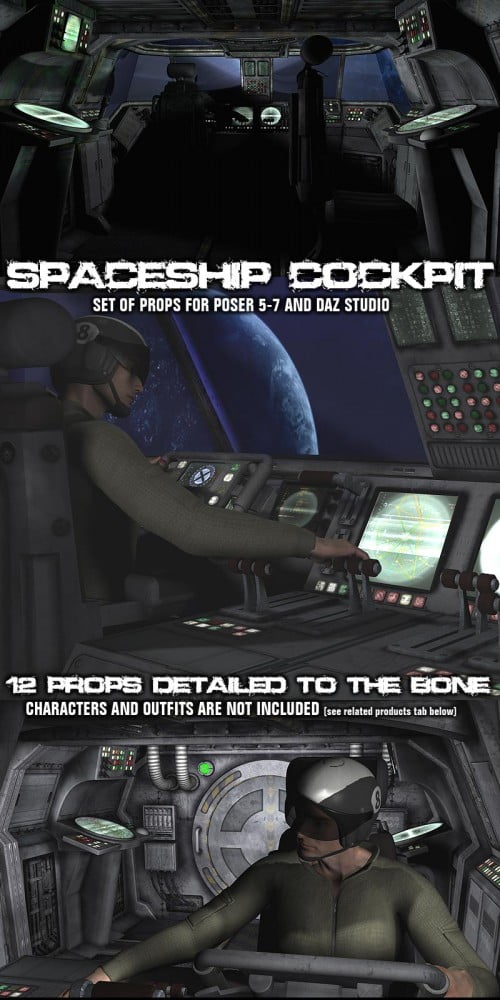 Spaceship Cockpit