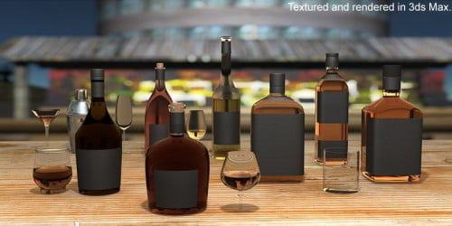 Alcohol Bottles