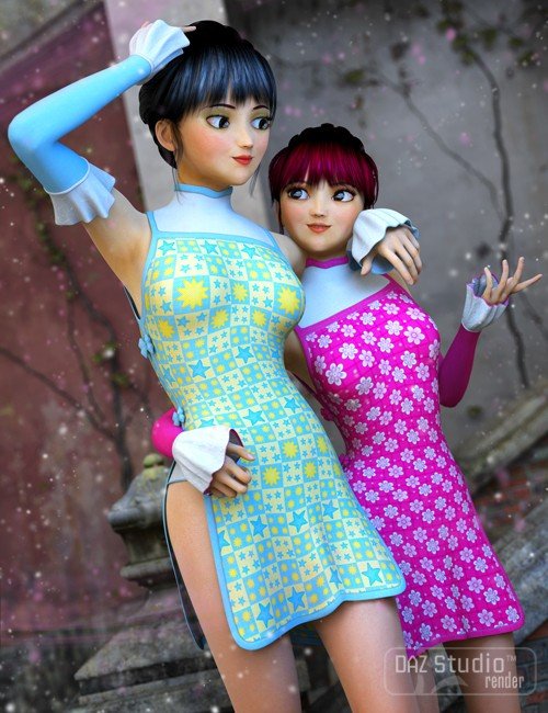 Anime Dress for Genesis Textures