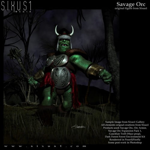 Savage Orc from Sixus1