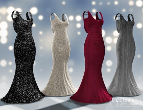 Genesis Evening Gown Textures