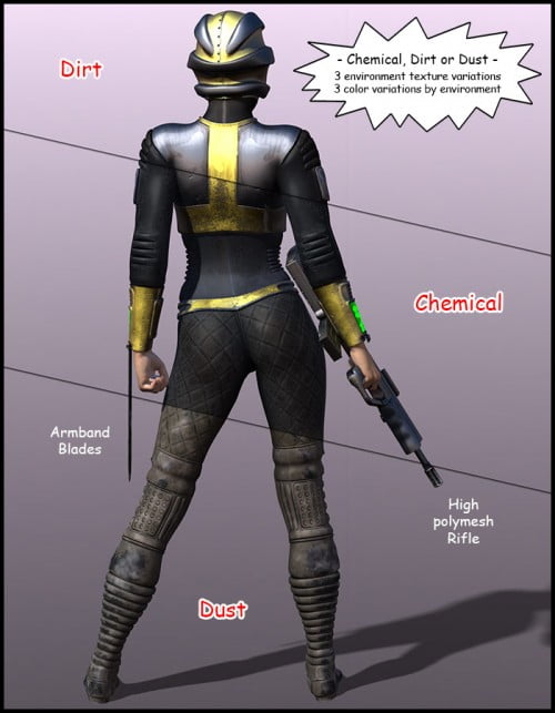 Bounty Hunter Suit For Dawn
