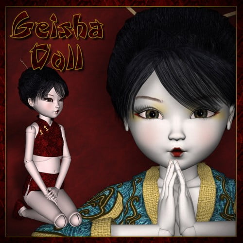 Geisha Doll for BJD