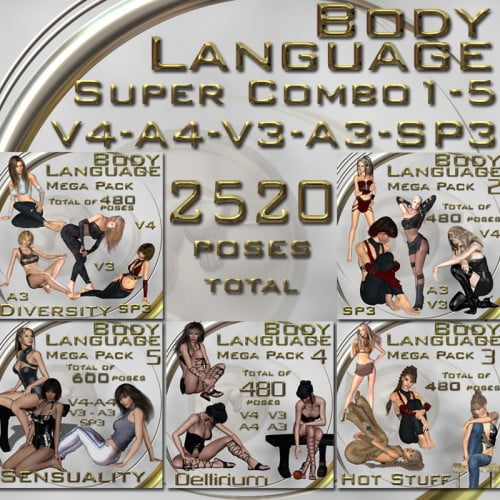 Body Language SuperCombo 1-5 – for V4-A4-V3-A3-SP3