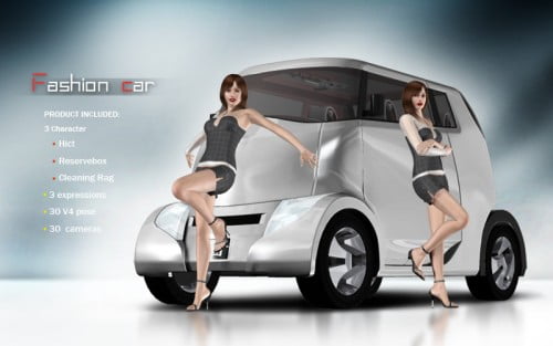 fashion car for V4