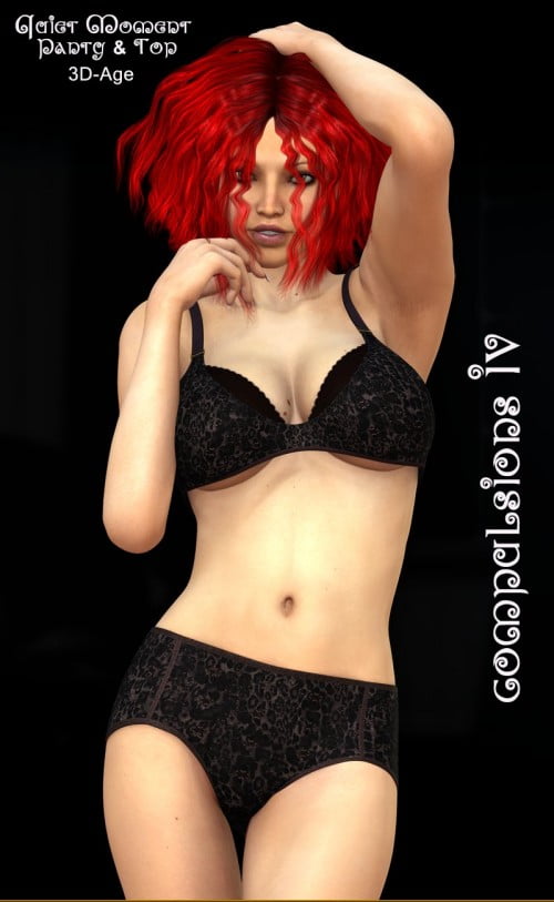 CompulsionsIV - Quiet Moment Panty & Top