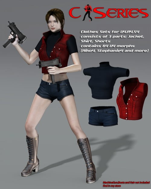 Slide3D C Clothes for V4,A4,S4 Slide3D C Clothes for V4,A4,S4