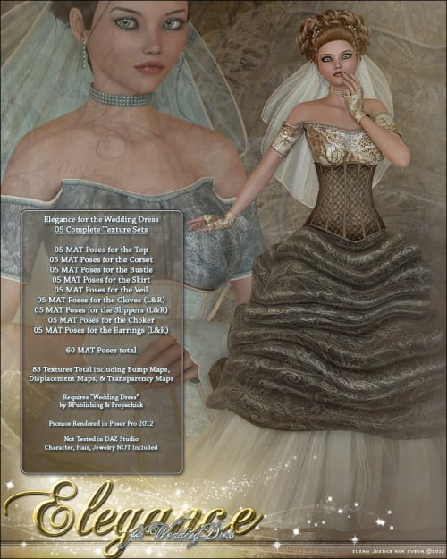 Elegance for Wedding Dress