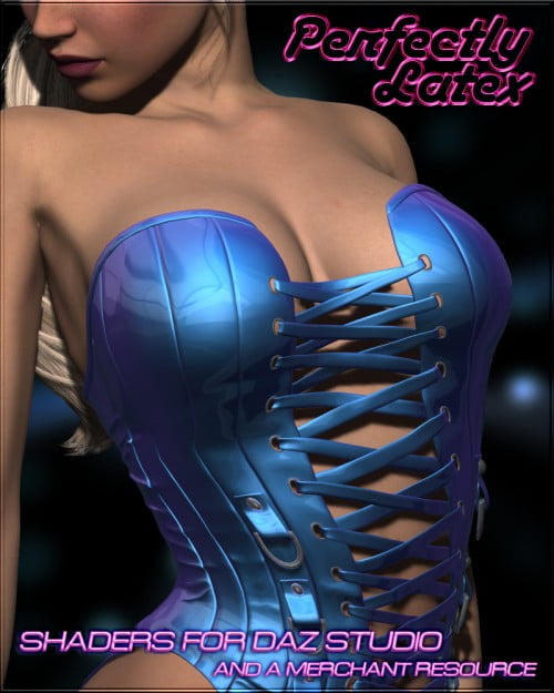 Perfectly Latex – Shaders for DAZ Studio and Merchant Resource