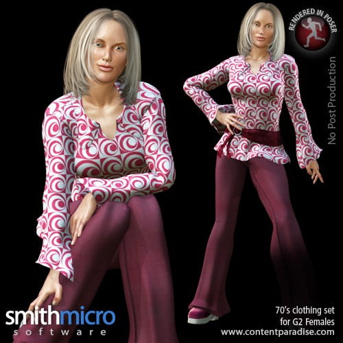 70's Clothing for G2 Figures (Time Travel Series)