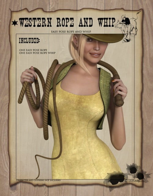 Western Rope Whip