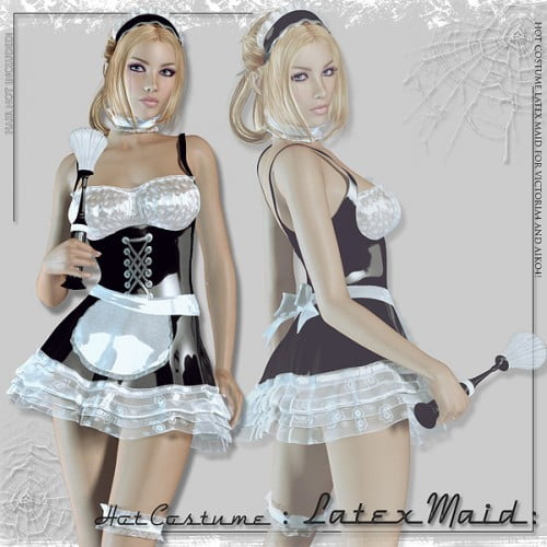 LilFlame's Hot Costume: Latex Maid LilFlame's Hot Costume: Latex Maid