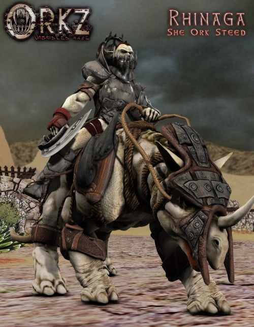 Rhinaga: She-Ork Steed Rhinaga: She-Ork Steed