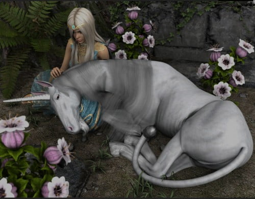 SF Unicorn for DAZ Horse 2