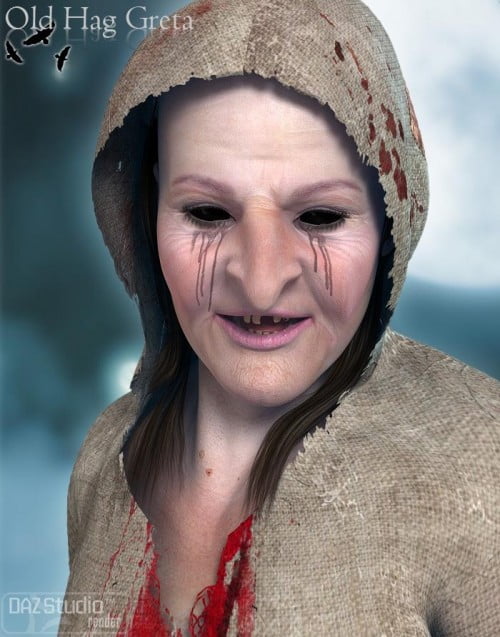 Greta the Old Hag for Genesis 2 Female