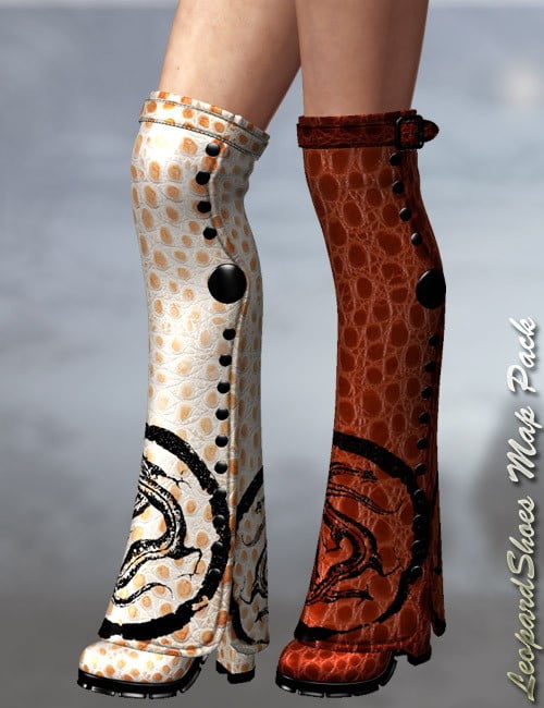 Leopard Shoes Map Pack