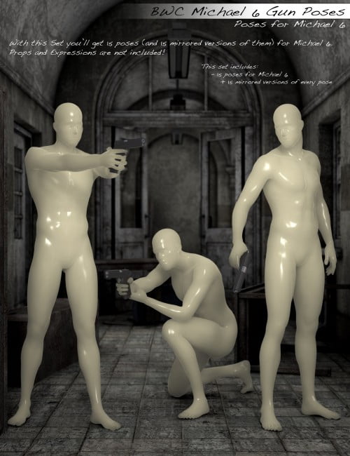 BWC Michael 6 Gun Poses