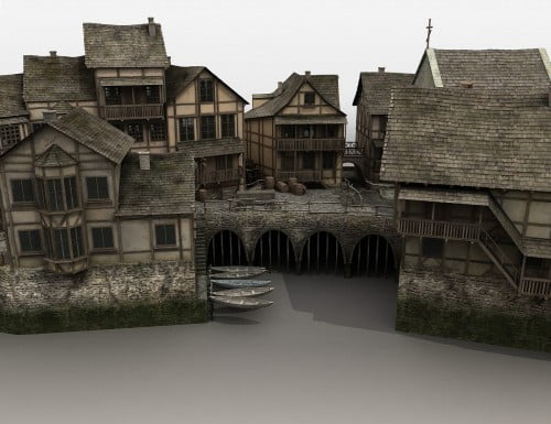 Medieval Fantasy Village
